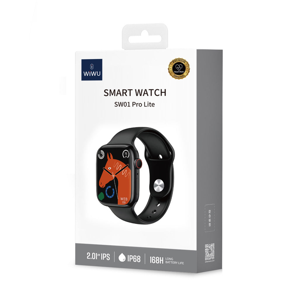 Wiwu SW01 Pro Lite İOS ve Android Uyumlu Akıllı Saat Wiwu SW01 Pro Lite İOS ve Android Uyumlu Akıllı Saat
